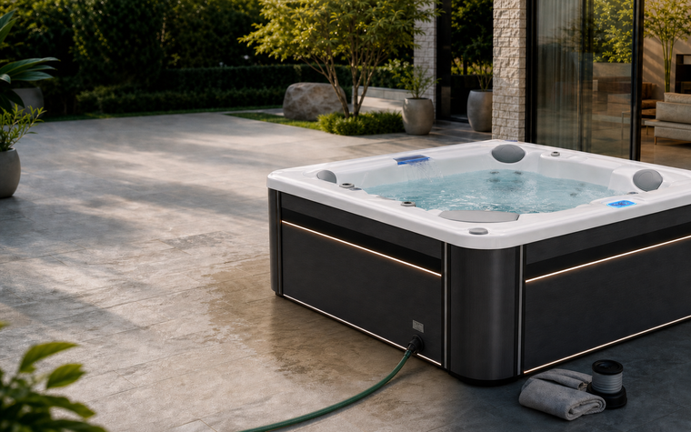 Hot tub drain, clean, and refill guide
