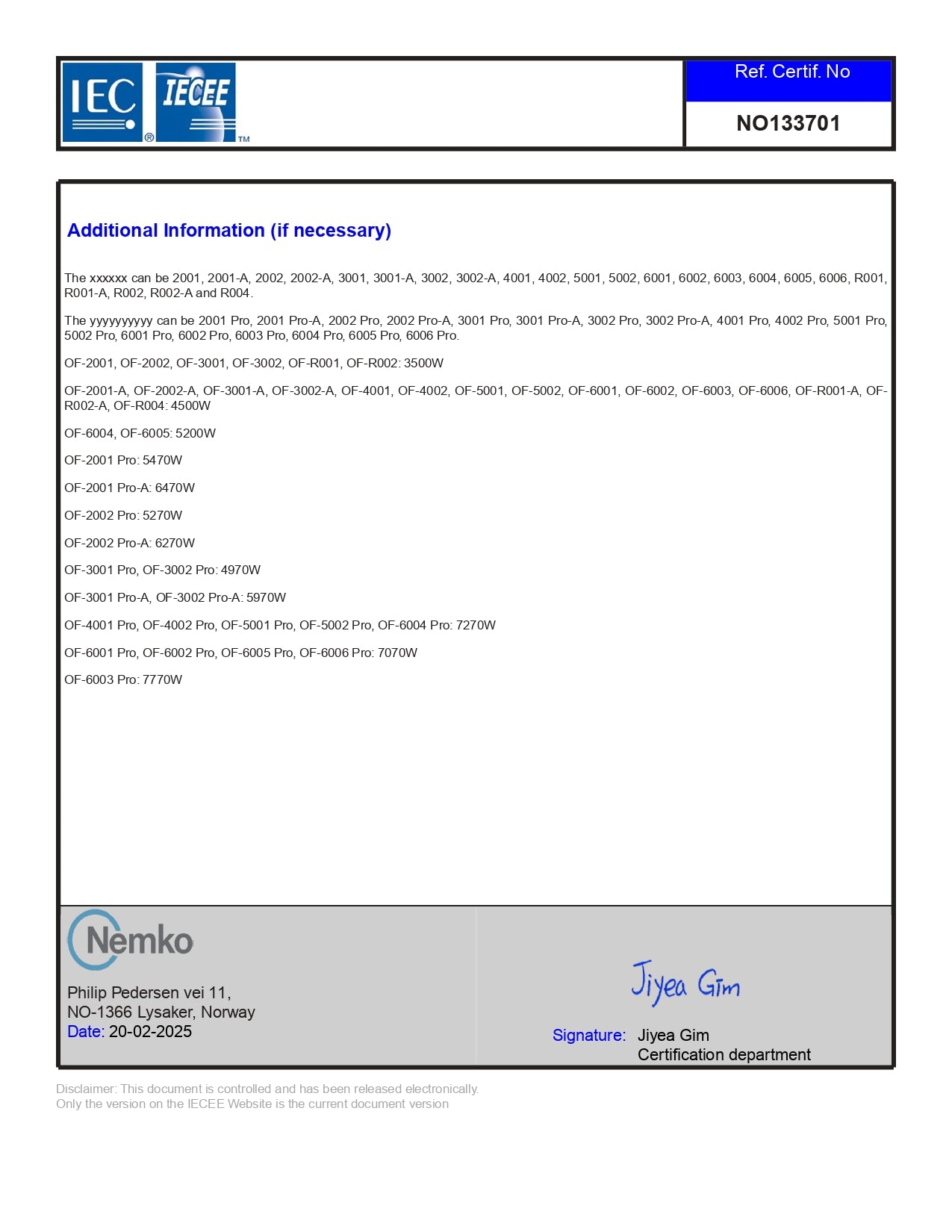 CB CB Test Certificate — Seite 2